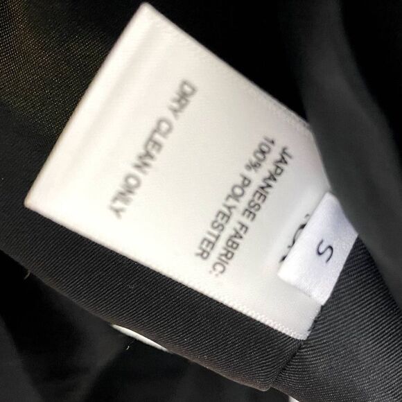 Rd Roth Sleeveless Black Shift Dress With Velvet Lace Insert NWT - Picture 6 of 6